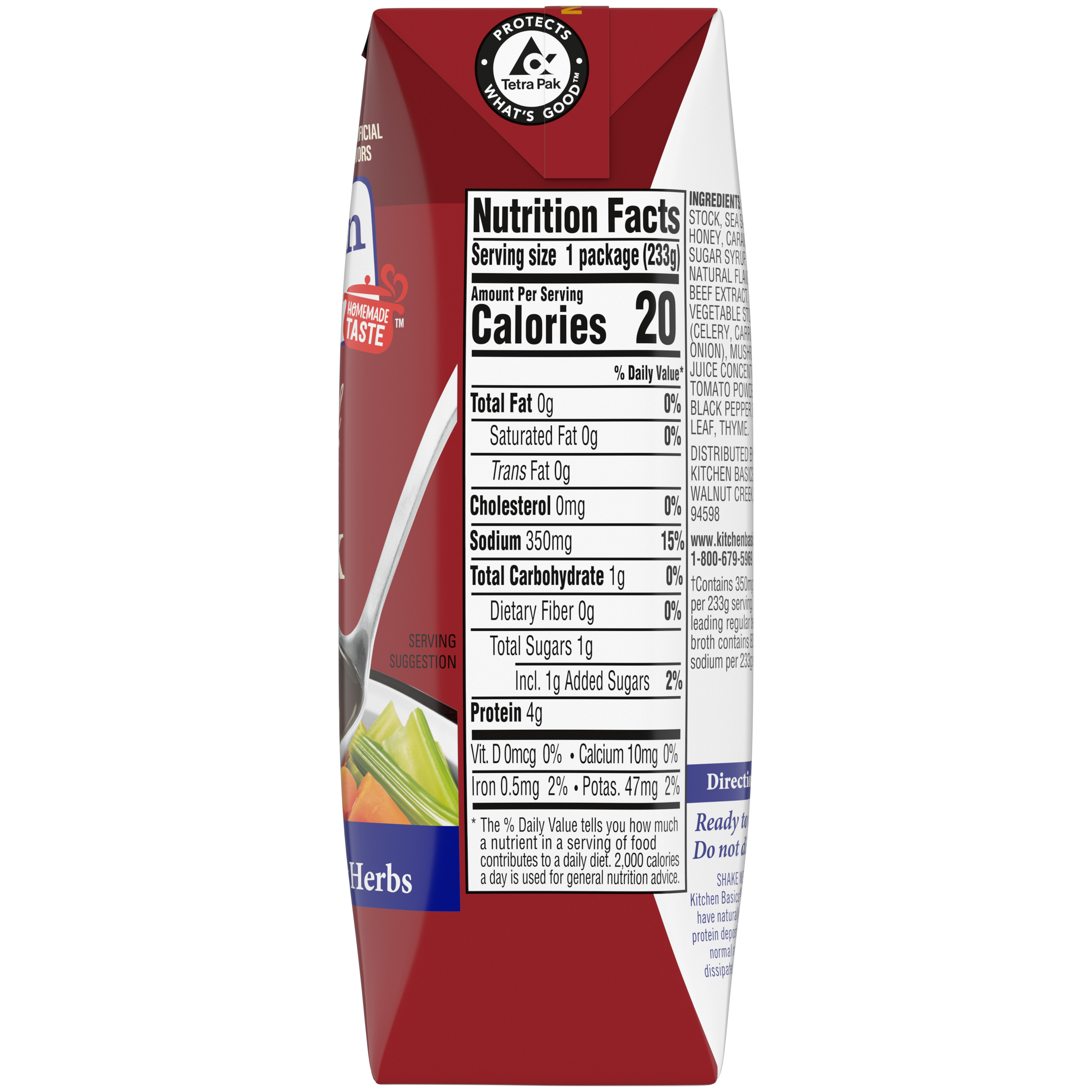 Original Beef Stock, 8.25 oz Kitchen Basics